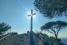 Vue du port depuis les remparts du Chateau Santa Barbara